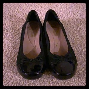 Black Gloss Women’s Dress Flats
